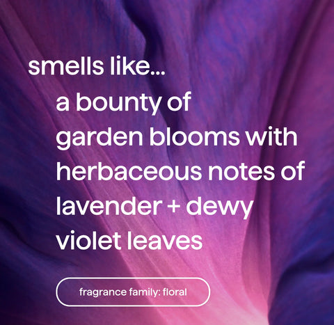 foaming hand wash refill - violet + lavender, 28 fl oz 1