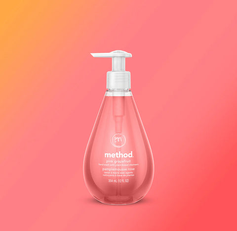 gel hand wash - pink grapefruit, 12 fl oz