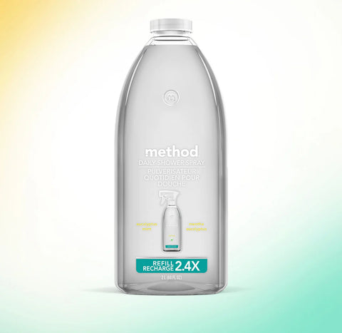 daily shower spray refill - eucalyptus mint, 68 fl oz