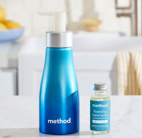 foaming hand wash: 2-pack concentrated refill - sea minerals, 2 fl oz