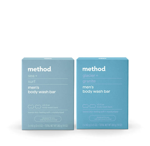 men bar soap variety duo - 4 bars