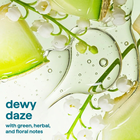 super shine liquid dish soap - dewy daze, 16 fl oz