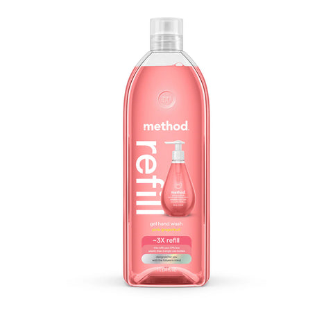 gel hand wash refill - pink grapefruit, 34 fl oz 1
